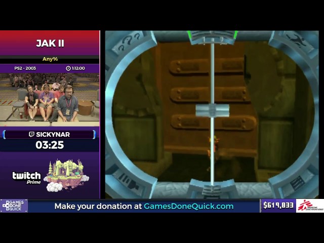 Jak II by Sickynar in 1:02:59 - SGDQ2017 - Part 90