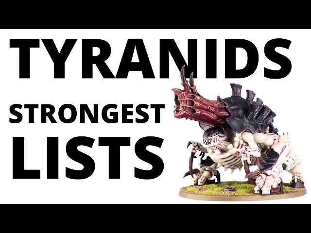 Four Competitive Tyranid Army Lists - What's Winning Games for Codex Tyranids?