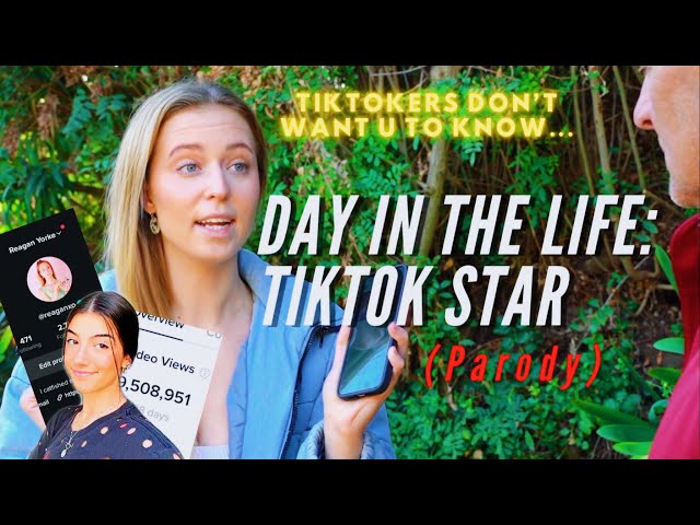 A DAY IN THE LIFE: A FULL-TIME TIKTOKER! (Parody)