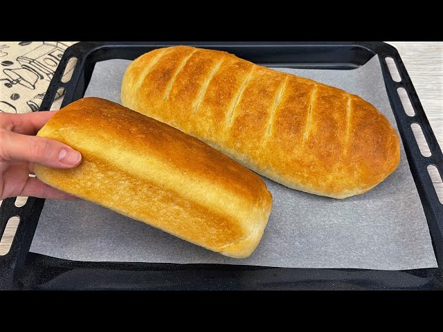 🍞 Homemade bread without a bread maker! 🥖 Oven bread recipe!