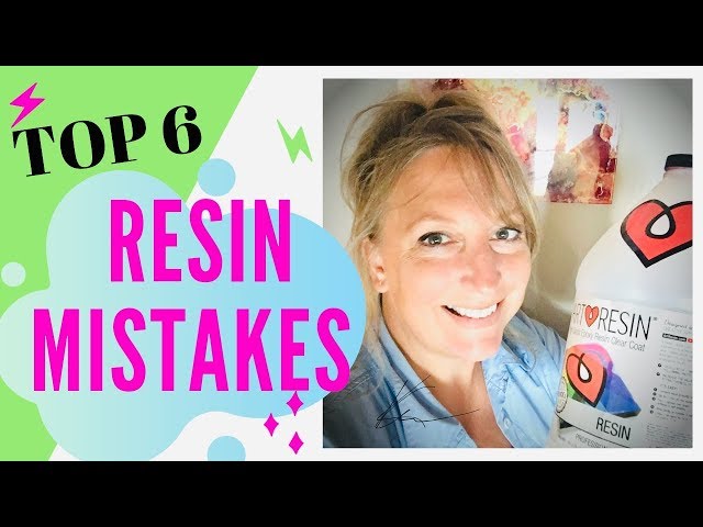 Top 6 Resin Epoxy Mistakes for Beginners