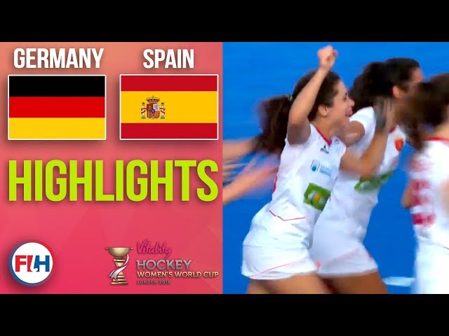 Germany v Spain | 2018 Women's World Cup | HIGHLIGHTS