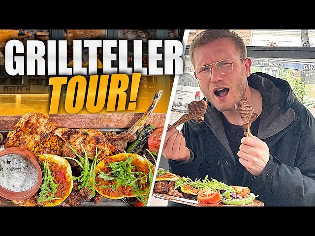 Ich teste die BESTEN TÜRKISCH/ARABISCHEN Restaurants HAMBURGS |GRILLTELLER TOUR