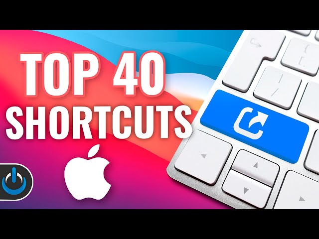 Top 40 Keyboard Shortcuts for Mac - Free PDF Guide!