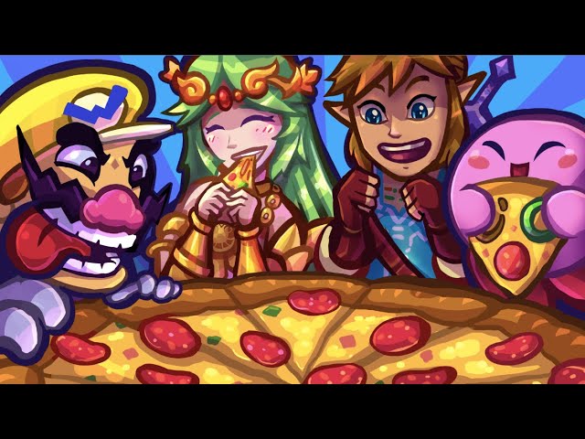 Which Smash Bros characters have canonically eaten Pizza?
