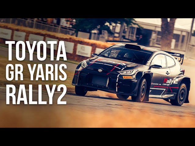 Toyota GR Yaris Rally2 Debut! [2024 Toyota WRC Rally Monte Carlo]