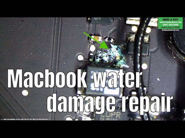 Macbook Air Water Damage Repair