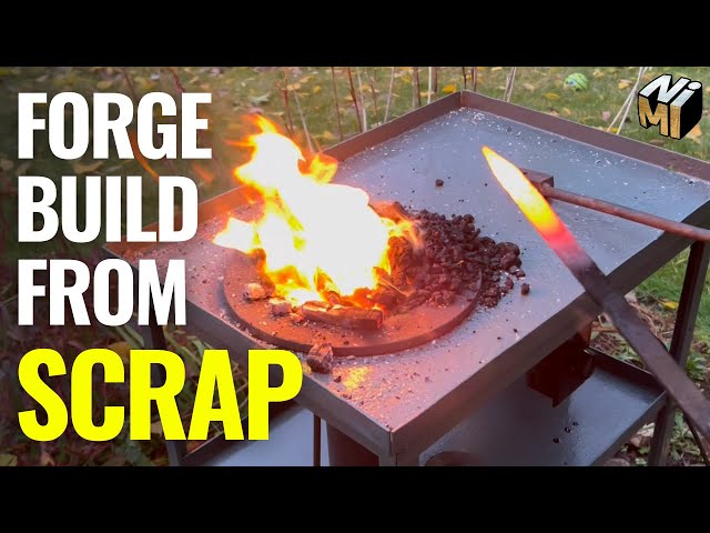 How to Build a Blacksmith Forge from Scrap