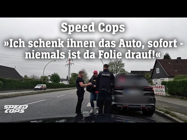 Speed Cops: Fahrer verwettet seinen BMW X5 M | SPIEGEL TV für DMAX