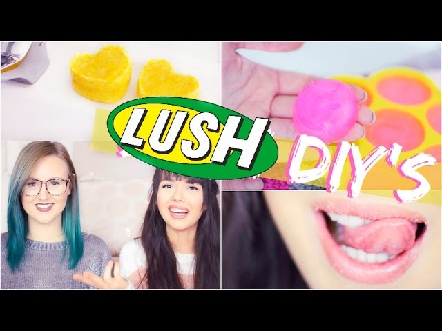 3 LUSH DIY's - Dusch Jelly, Lip Scrub & Badebomben | ViktoriaSarina
