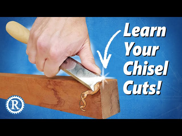 What can you do with a chisel?