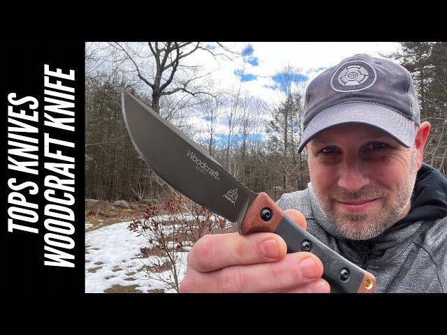 Tops Woodcraft Knife: Slicey For Camp or EDC + The Sheath Challenge