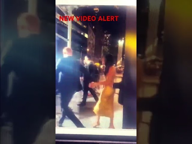 NEW VIDEO: Prince Harry and Meghan Markle just moments before New York City chase #shorts