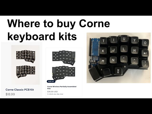Where to buy corne keyboard kits