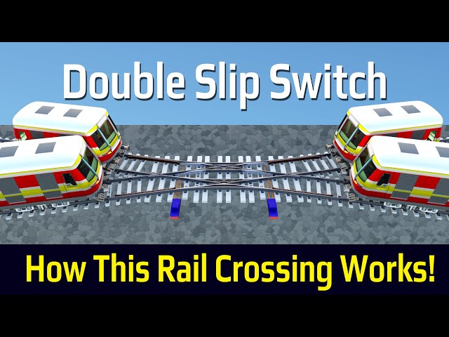 Double Slip Switch Rail Crossing