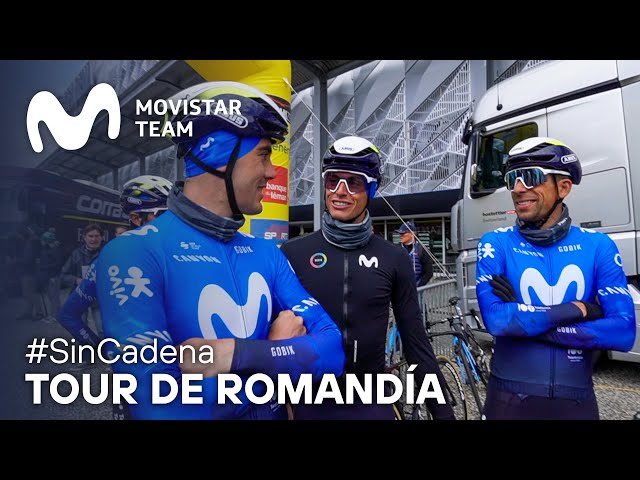 #SinCadena: Nuestros primeros días en el Tour de Romandía 2024 | Movistar Team