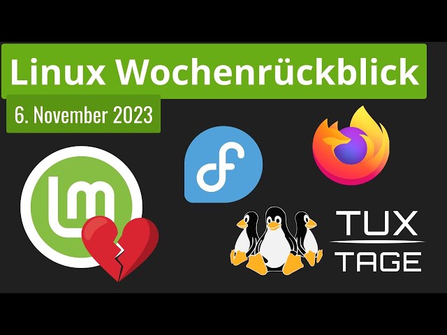 Linux Mint bricht jetzt offiziell Herzen - Linux Mint 21.3, Fedora 39, Firefox.deb, & mehr