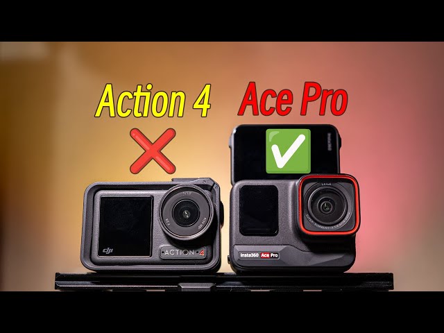Everything you need to know about Insta360 Ace Pro vs DJI Action 4