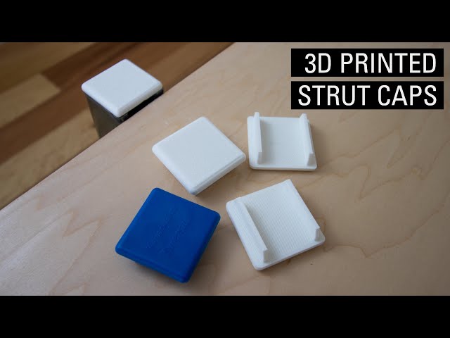 3D Printed strut caps with the Creality Ender3