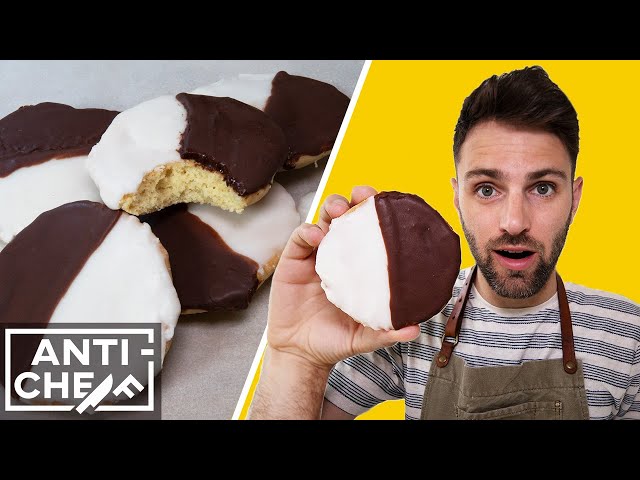 Making New York's Classic Black and White Cookie