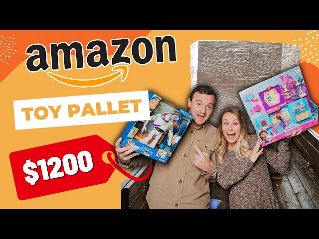 We Bought A Pallet Of Amazon Toys For $1200 - Unboxing Thousands In MYSTERY Items!