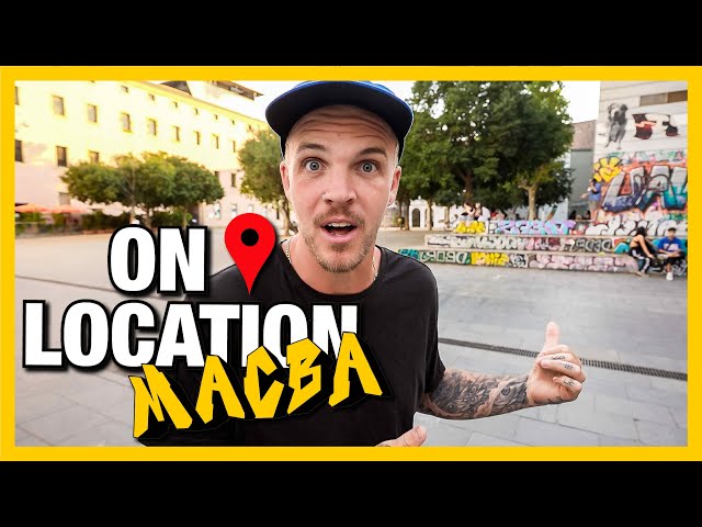 Exploring MACBA Skate Spot in Barcelona Spain