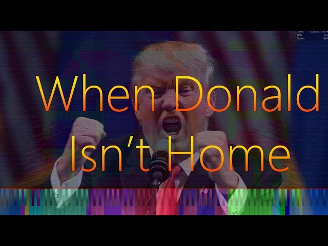 When Donald isn't Home (Black MIDI) - Unofficial Video