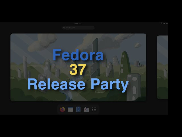 Fedora 37 Release Party