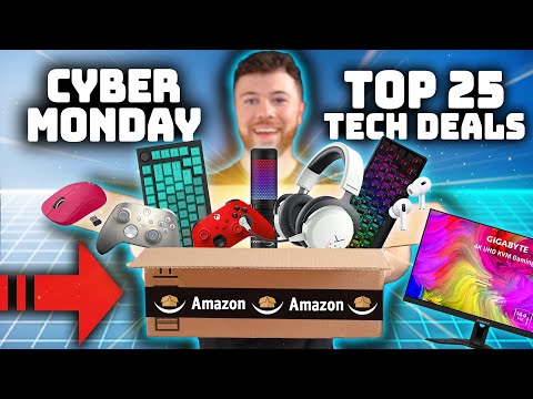 Top 25 Cyber Monday Amazon Tech Deals! (+ Bonus Deals 🔥)