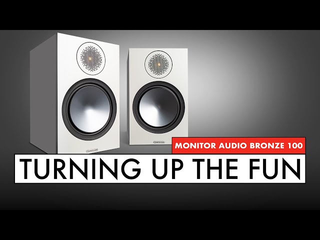 AFFORDABLE, FUN BIG Sound!! Monitor Audio Speakers - BRONZE 100 Review
