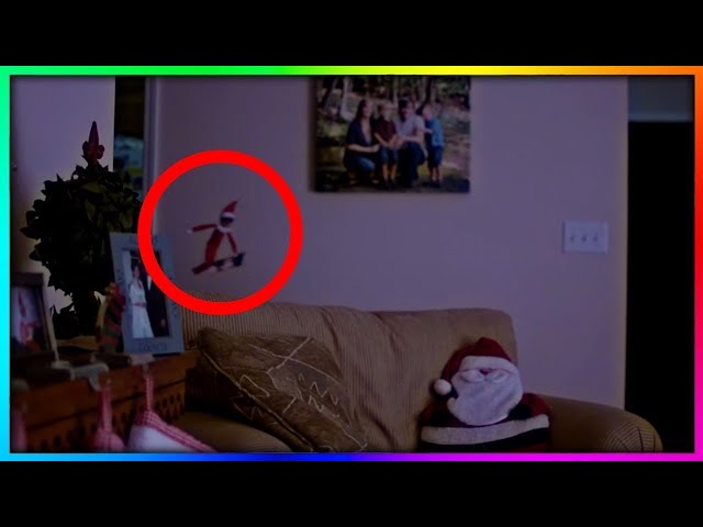 10 Elf On A Shelf Caught Moving On Camera!