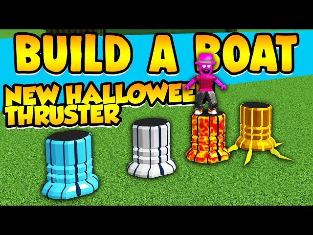 Build a Boat HOW TO GET THE NEW THRUSTER