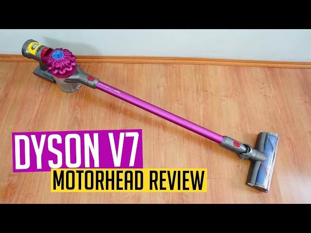 Dyson V7 Motorhead Cordless Vacuum Review [Great on Carpet]