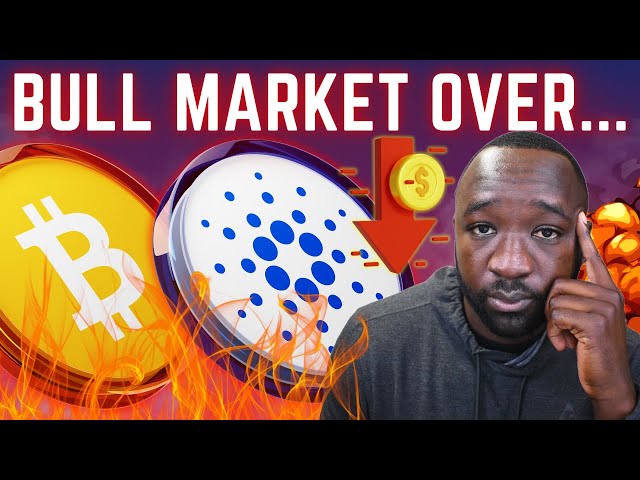 Cardano & Bitcoin CRASH - Is The Bull Market Over? BIG ADA Update!