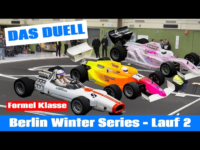 RC Formel 1 Racing - Das Duell im RC Car Racing - Berlin Winter Series Lauf 2 beim TSV