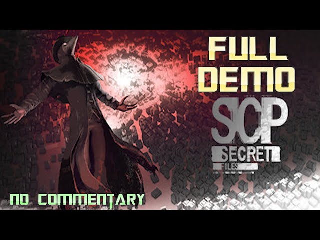 SCP Secret Files | Full Demo Walkthrough | No Commentary