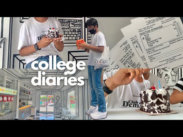 🏡a day in my life: college vlog, 10K Celeration🍰, Dr. Strange🍿 | Jett Alejo