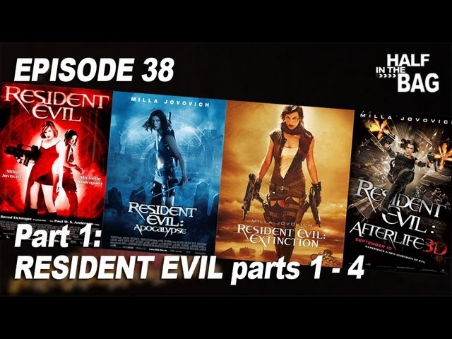 Half in the Bag Episode 38: Resident Evil series Part 1