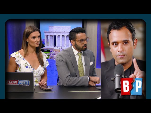 EXCLUSIVE: Vivek Ramaswamy PRESSED On Trump, Climate, Mexico War | Breaking Points
