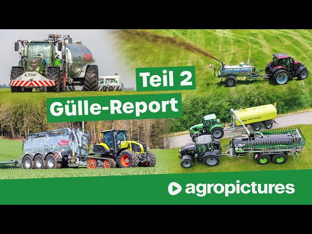 Gülle Reportage Teil 2 powered by Fliegl Agrartechnik | Gülletechnik im Einsatz
