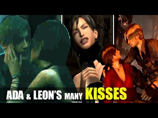Ada Wong Flirts & Kisses Leon Kennedy Through The Years (1998 - 2019) - Resident Evil 2 Remake