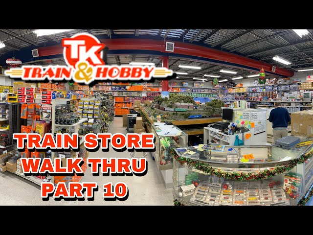 Train Store Walk Through Part 10 - T and K Train & Hobby