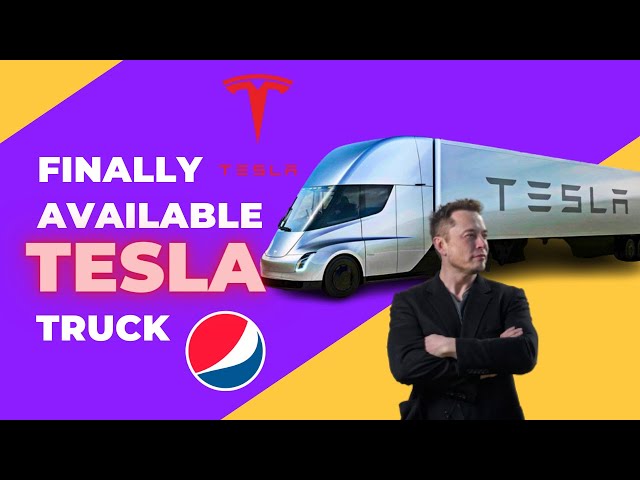 The First Mega Tesla Semi truck Partnership Is Here
