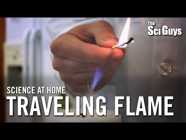 The Sci Guys: Science at Home - SE3 - EP2: Magic Traveling Flame - Relight a Candle Using Its Smoke