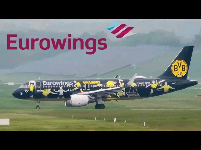 EUROWINGS AIRBUS A320-200 ✈️ BVB FanAirbus Livery