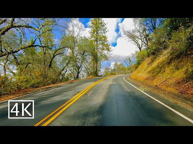[4K] Historic California State Route 49 (Gold Country Highway)