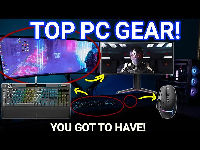 Best PC accessories 2024! Keyboard, Mouse, Controllers & More ‼️