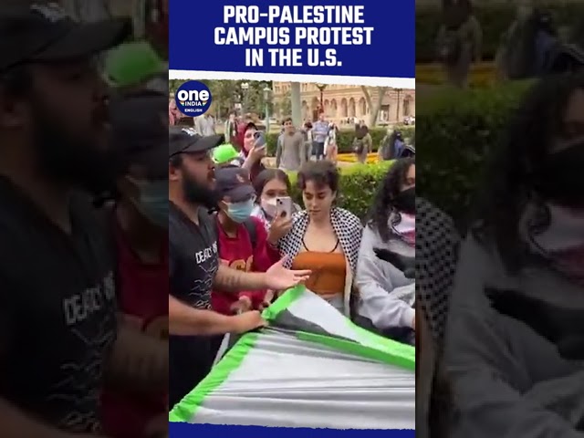 Israel-Hamas Conflict: Pro-Palestinian Protests in U.S. College Campuses Lead to Arrests | Oneindia