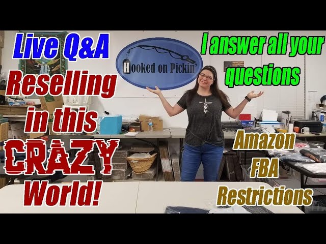 Live Q&A Reselling In This Crazy World Amazon Seller FBA Restrictions Discussed - Online Reselling