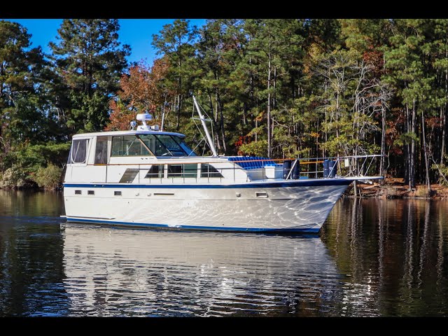 1980 Hatteras 43 Double Cabin SLOWDANCE - SOLD! by Chuck Grice